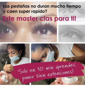 ¿Por qué se caen las extensiones de pestañas?ONLINE