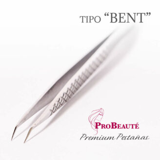 Pinzas para pestañas postizas Probeaute Tipo Bent