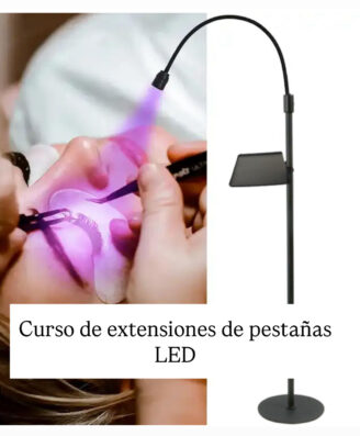 Curso de extensiones de pestañas LED. TELEGRAM